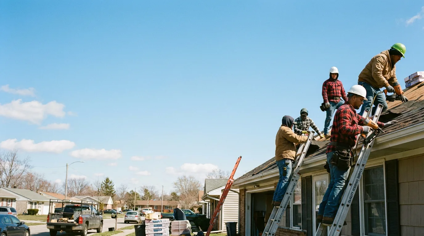 Roofing in Hobbs, IN near me